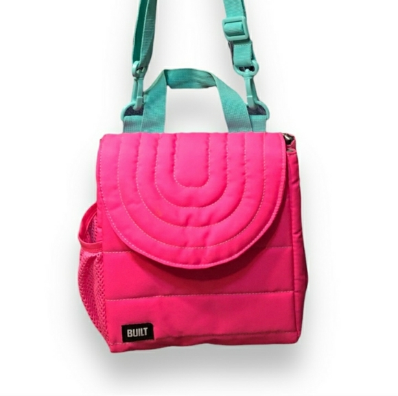 BUILT Puffer Insulated Reusable Polyester Lunch Bag - Picture 1 of 10